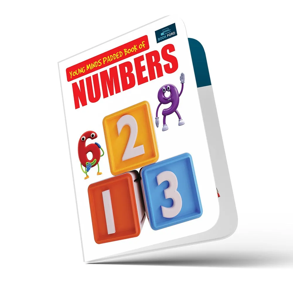 Young Minds padded book for kids - Set of 2 Books - Alphabet, Numbers