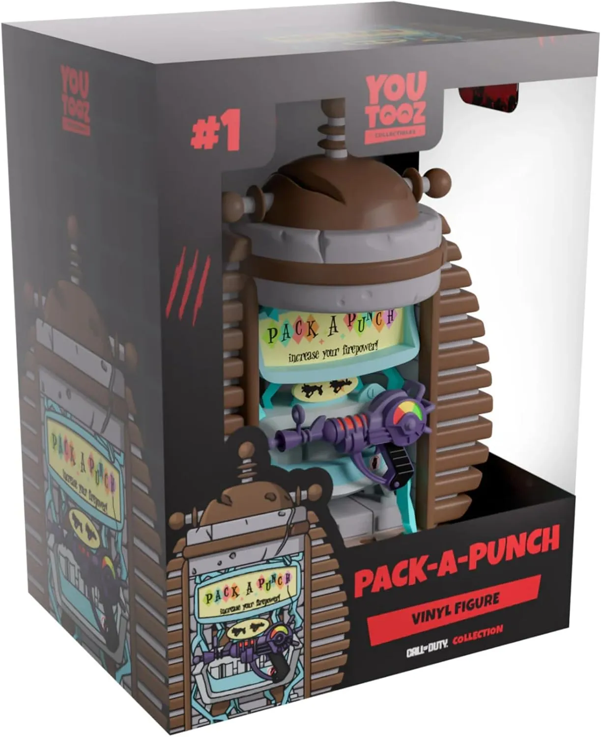 Youtooz Pack-a-Punch 5.3" Vinyl Figure – Collectible Pack-a-Punch Action Figure from Call of Duty