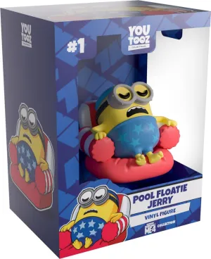 Youtooz Pool Floatie Jerry 3" Vinyl Figure –Collectible Floatie Jerry Action Figure from Despicable Me