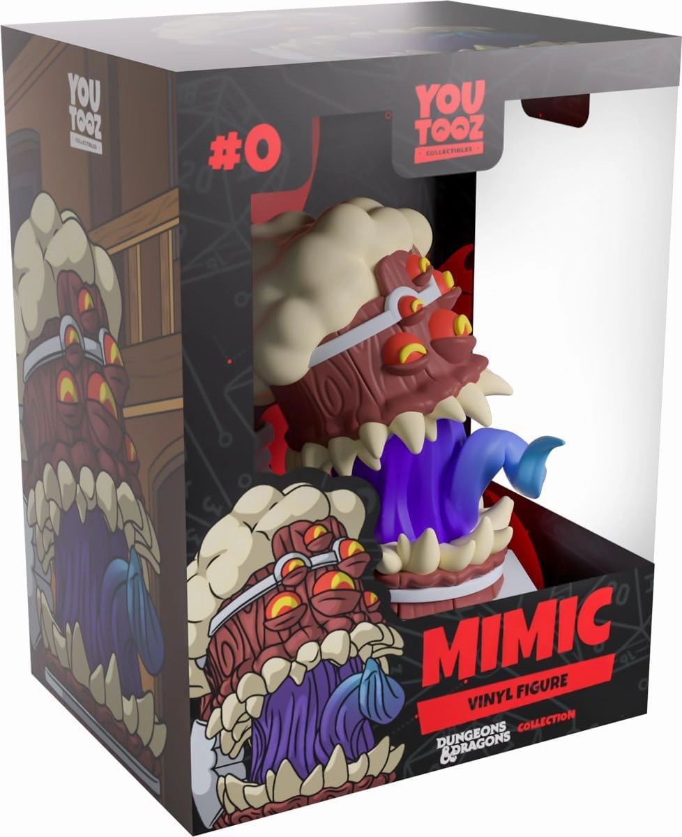 Youtooz Dungeons & Dragons Mimic 4-Inch Vinyl Figure – Collectible D&D Monster, Mimic Action Figure from Dungeons and Dragons