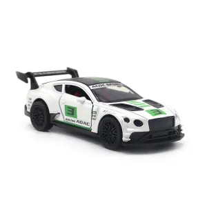 YZ Die Cast Alloy Metal Pull Back Car - White