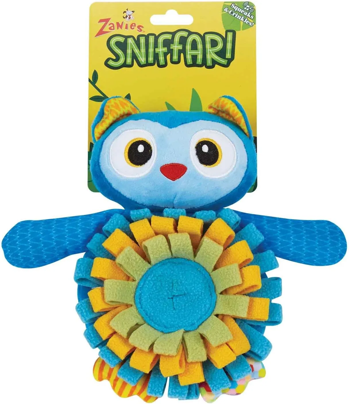 Zanies Sniffari Owl with Squeaker